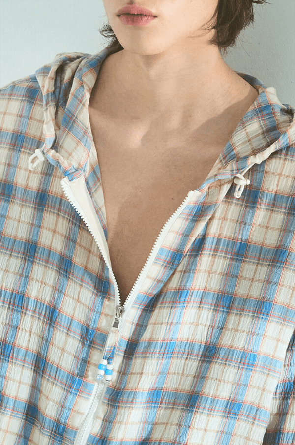 언니네 산지직송 4회 덱스 체크 점퍼