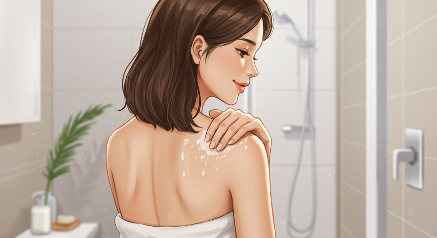 각질 제거, 보습 관리