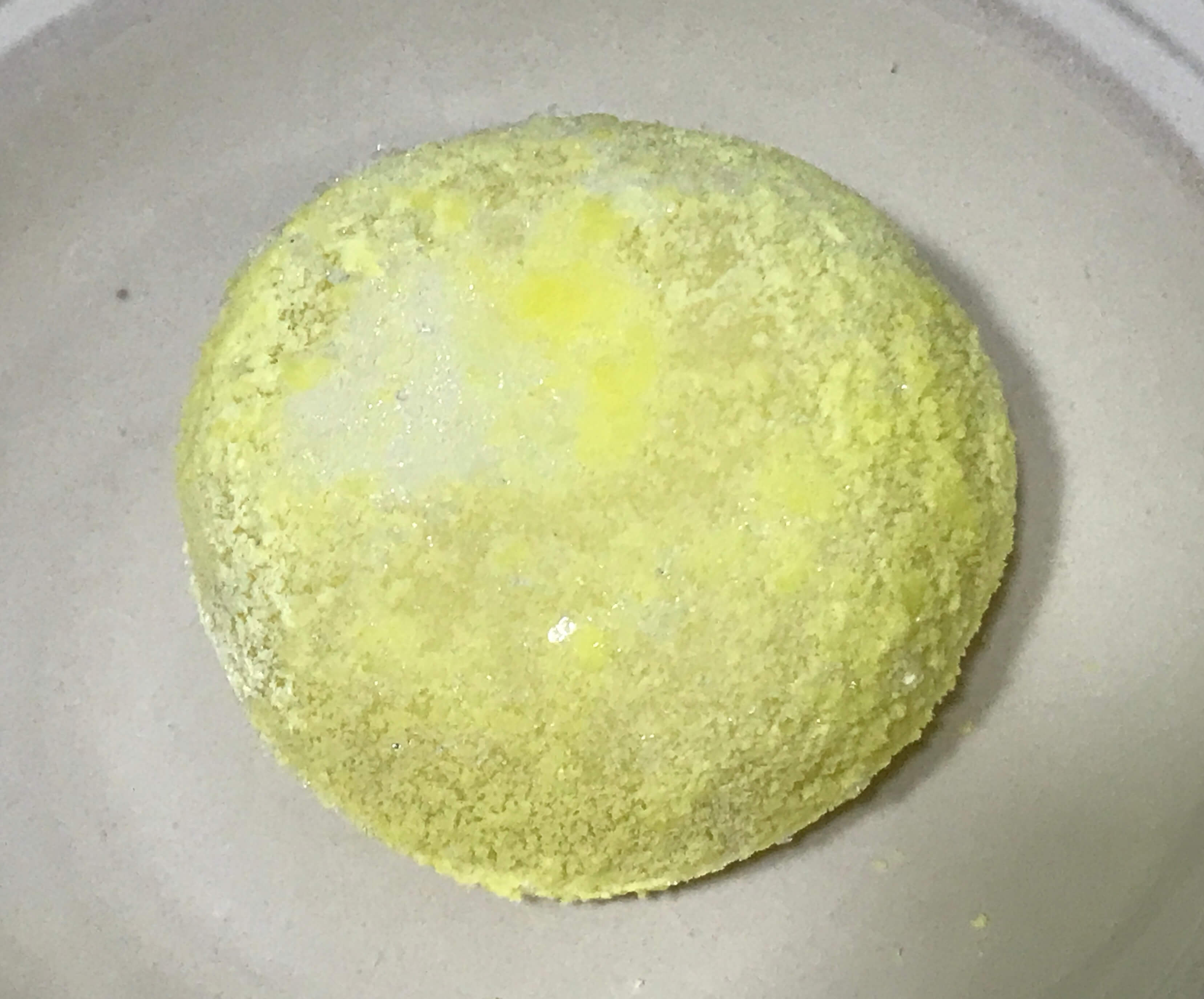 해동한 크림 찹쌀떡