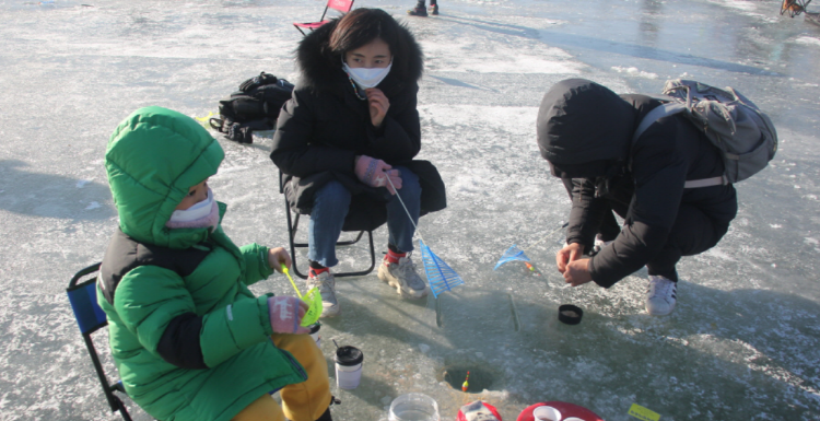 강화도 신선낚시터 빙어대잔치
