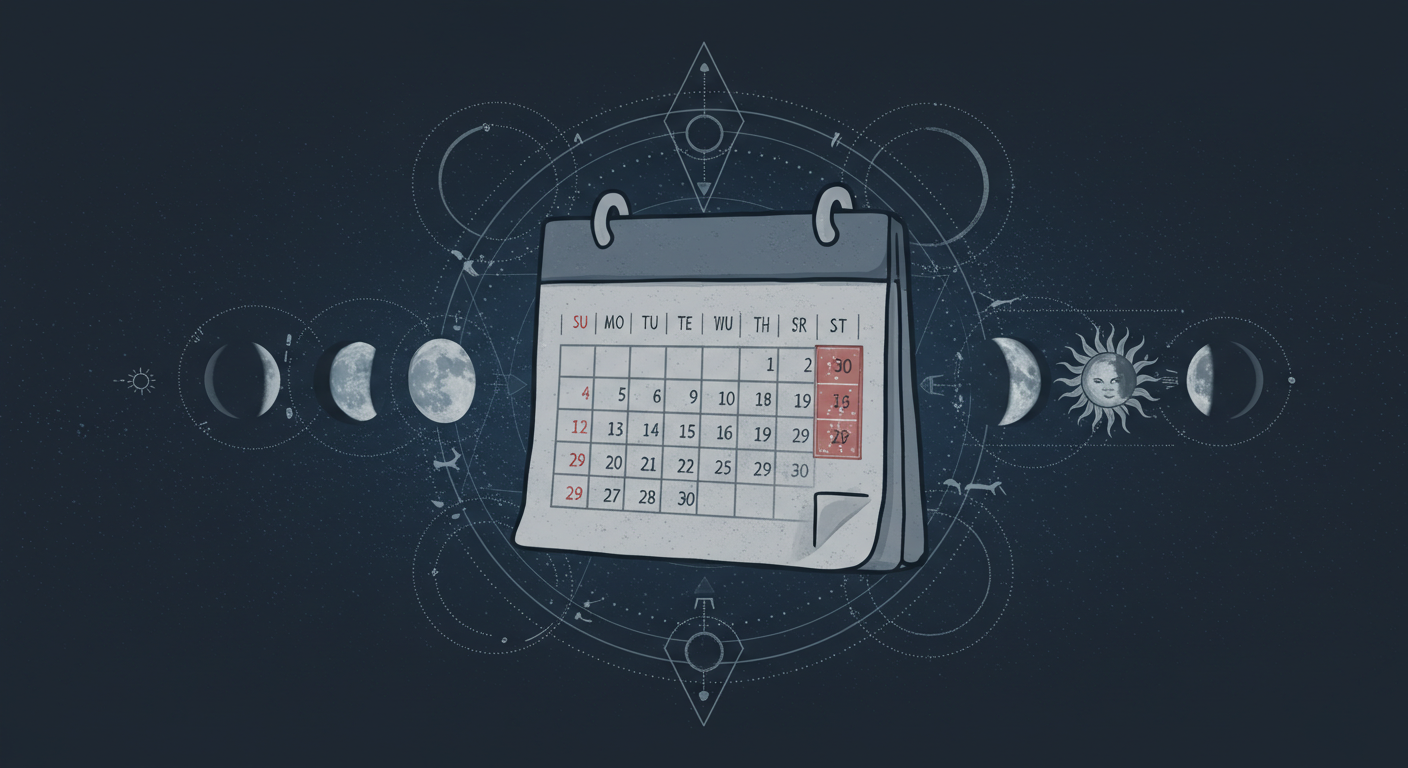 윤달 뜻: 음력 달력에 보너스 달이 생기는 과학적 이유와 풍습