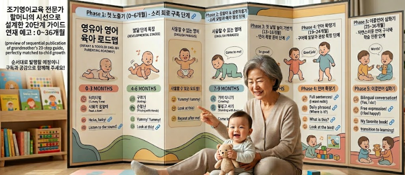 0~36개월 신생아발달특징 및 영어 첫 노출
