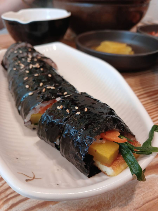 옛날국수 김밥한줄