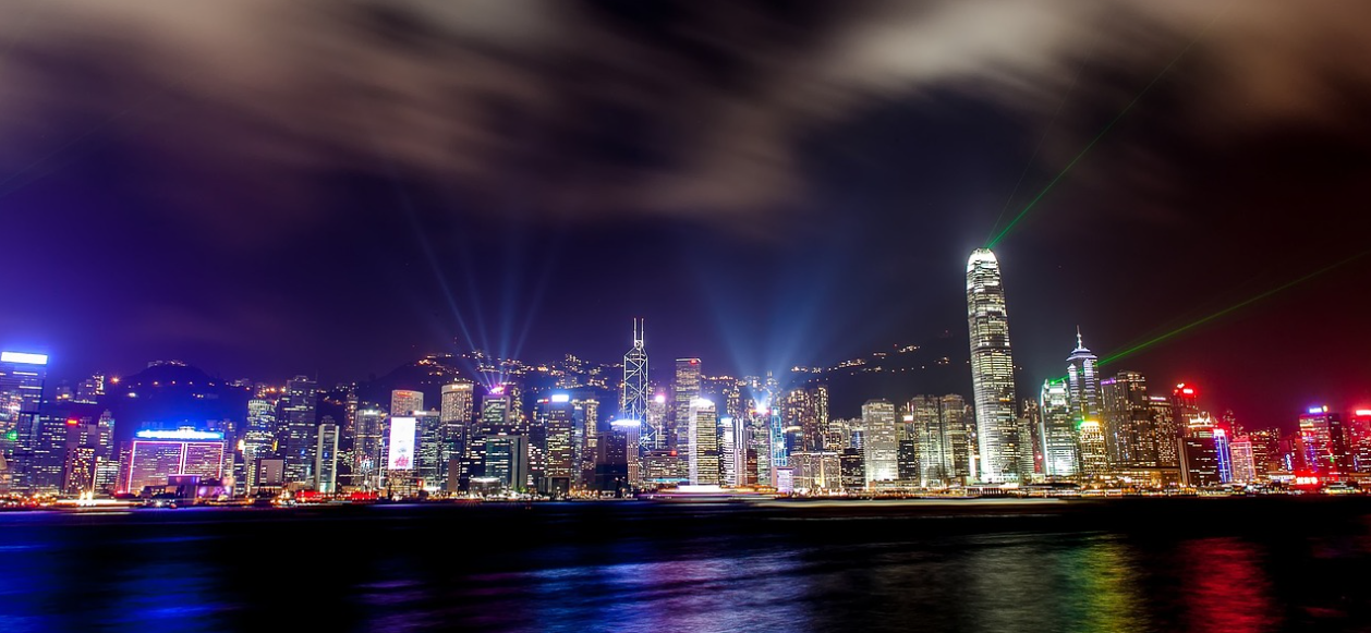 홍콩 밤 야경