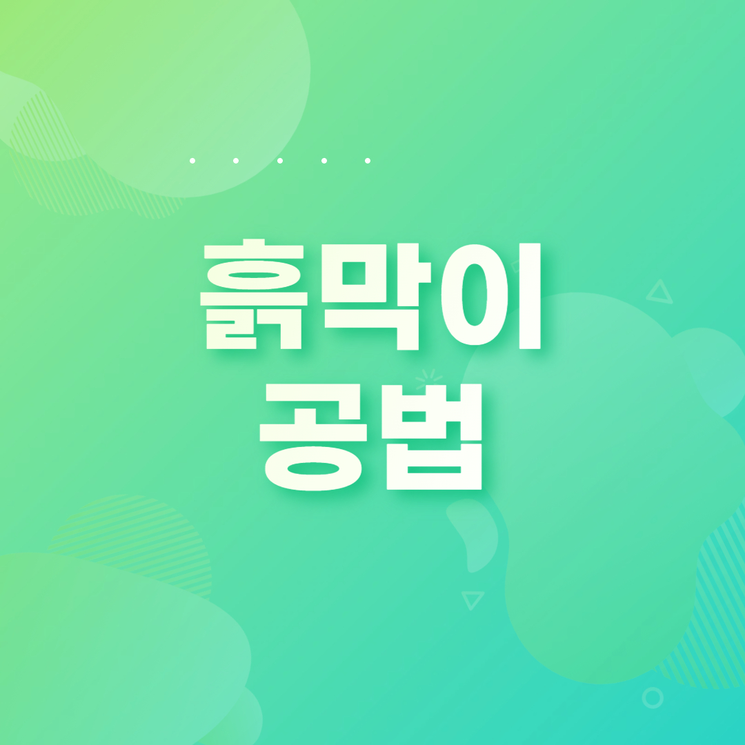 흙막이 공법
