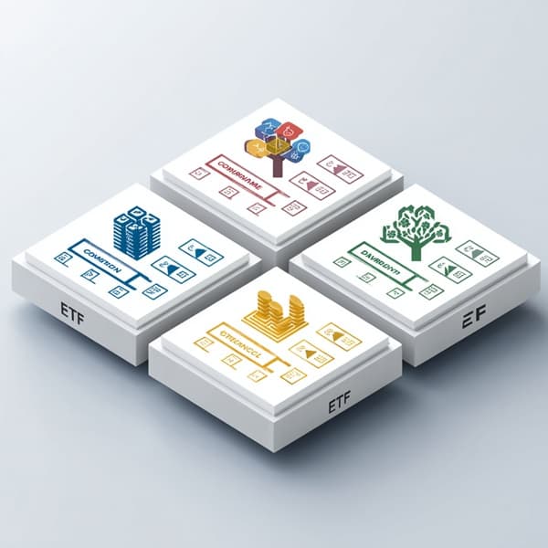 ETF 투자 성향별 포트폴리오 유형 제안 이미지