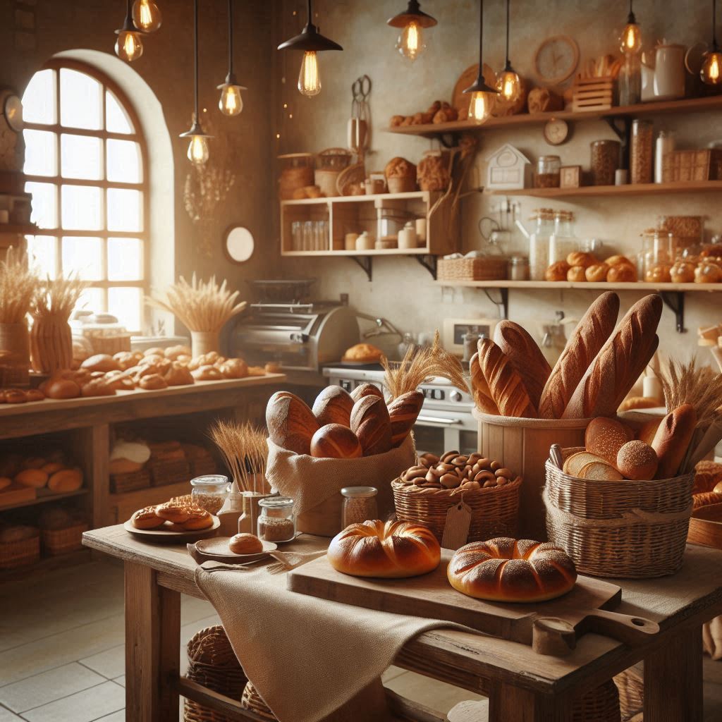 베이커리 배경