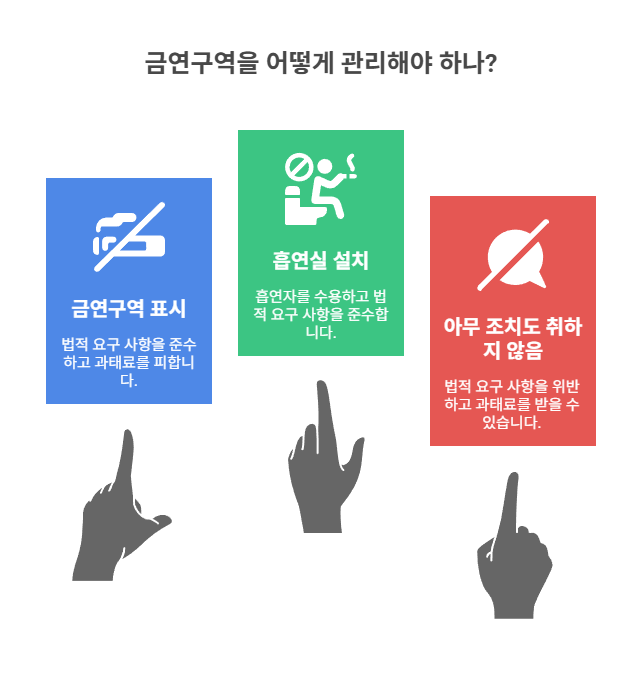 흡연 금지구역과 관련 법규