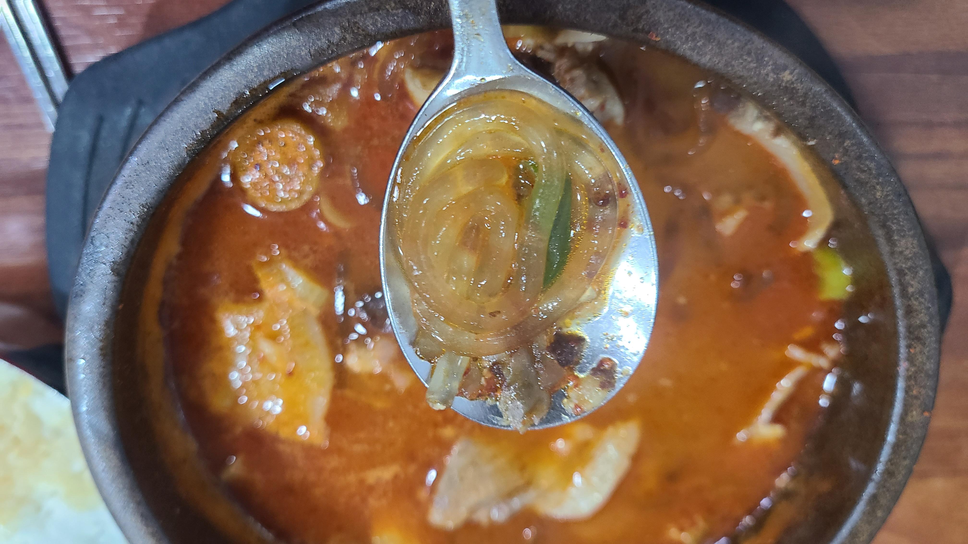 순대국-당면