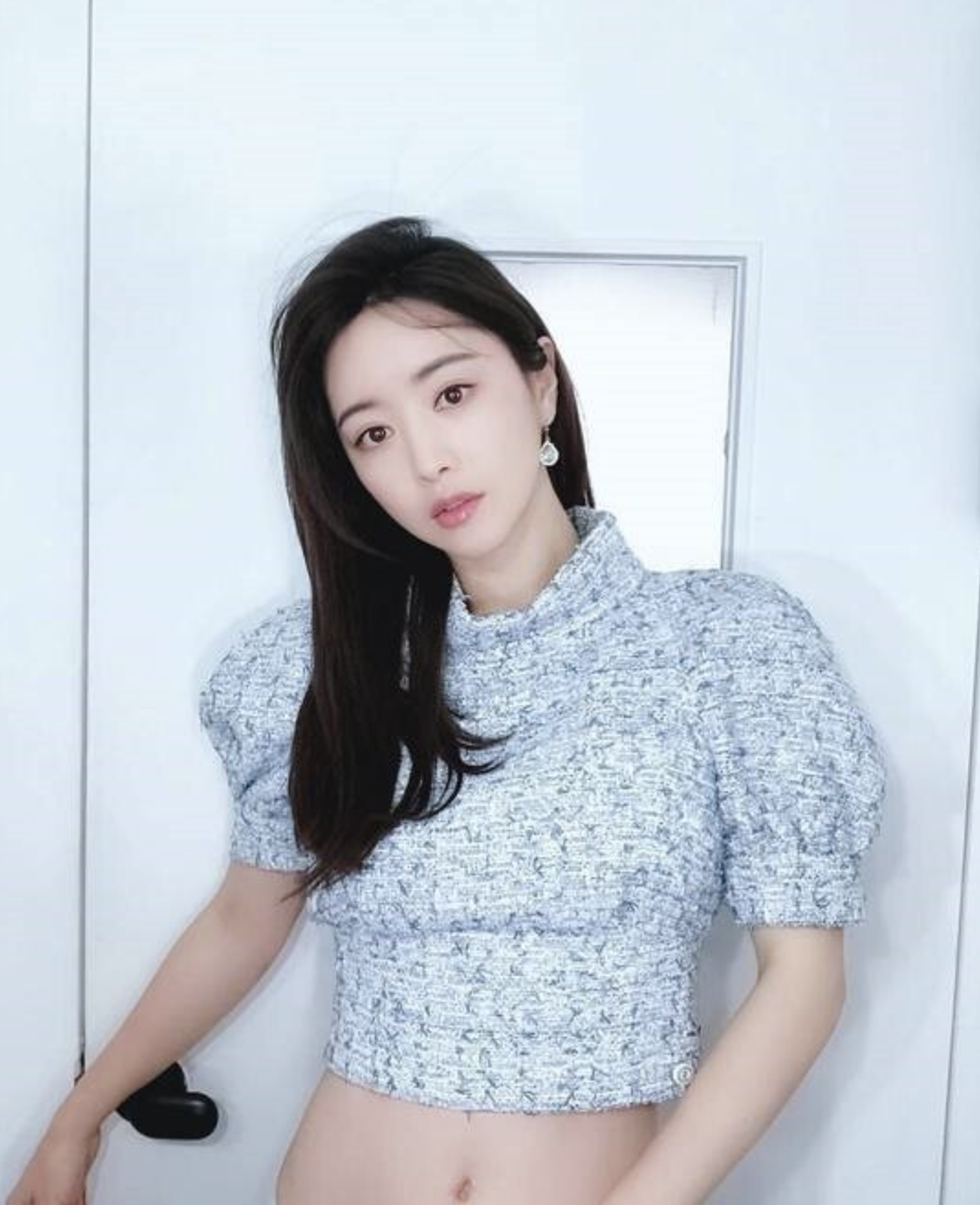 홍수아 셀카