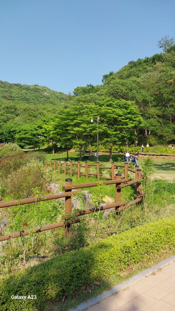 파주 율곡수목원 산책로