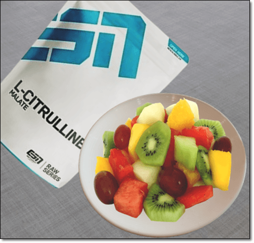 시트룰린 말레이트 보충제 및 음식