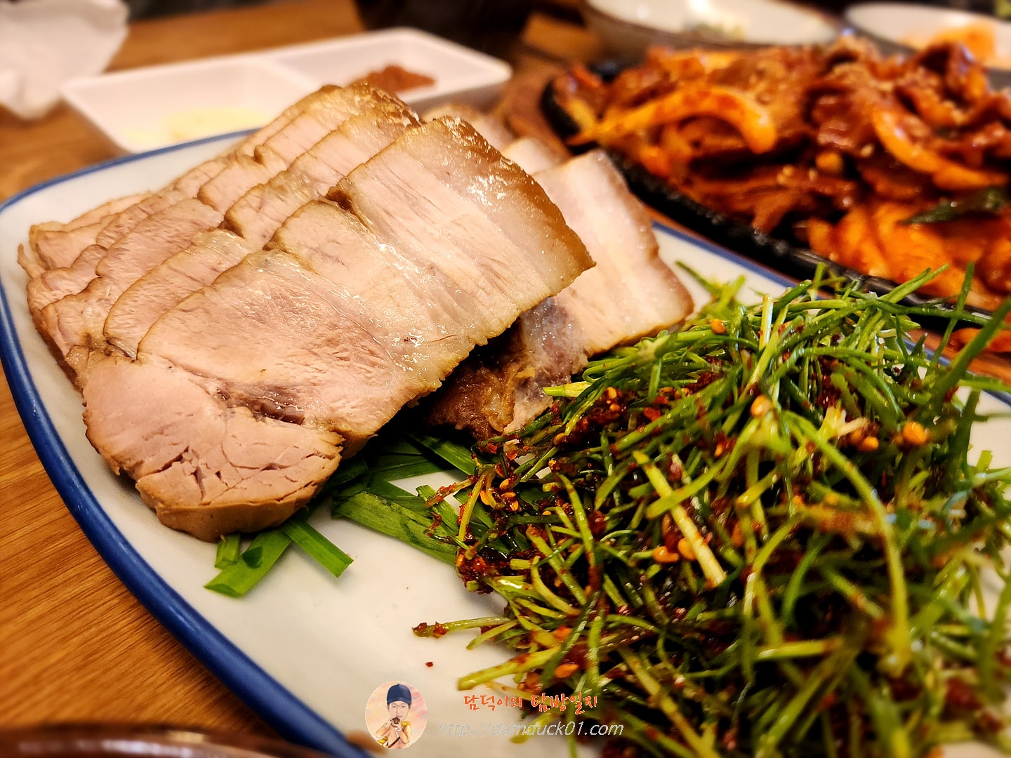 자연채 쌈 정식, 수육 정식