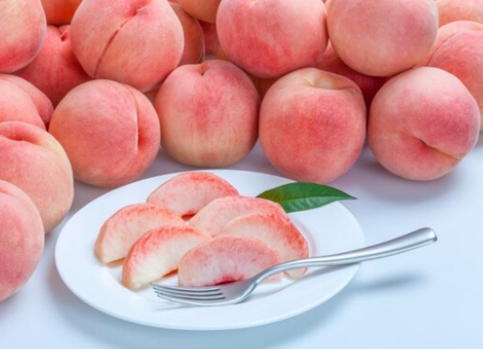 한국의 떡 종류 복숭아떡