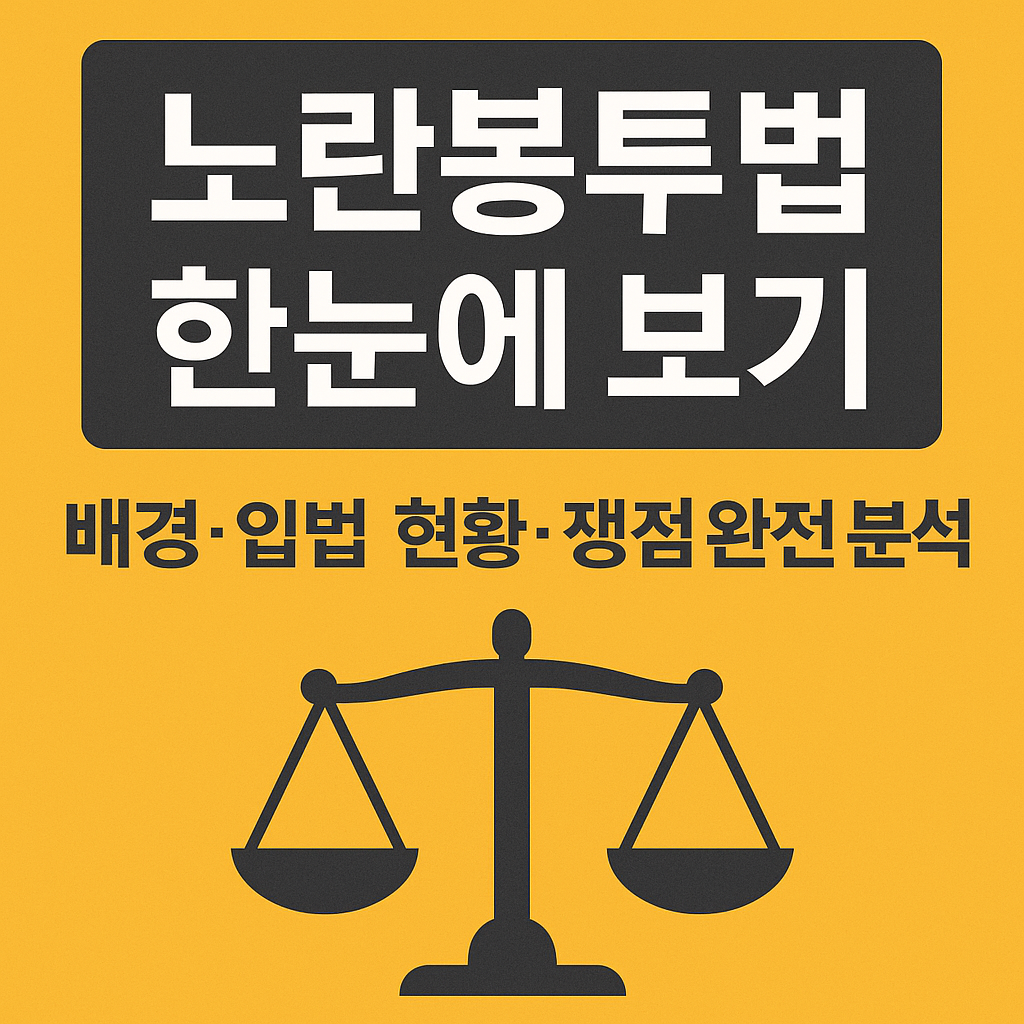 노란봉투법 한눈에보기