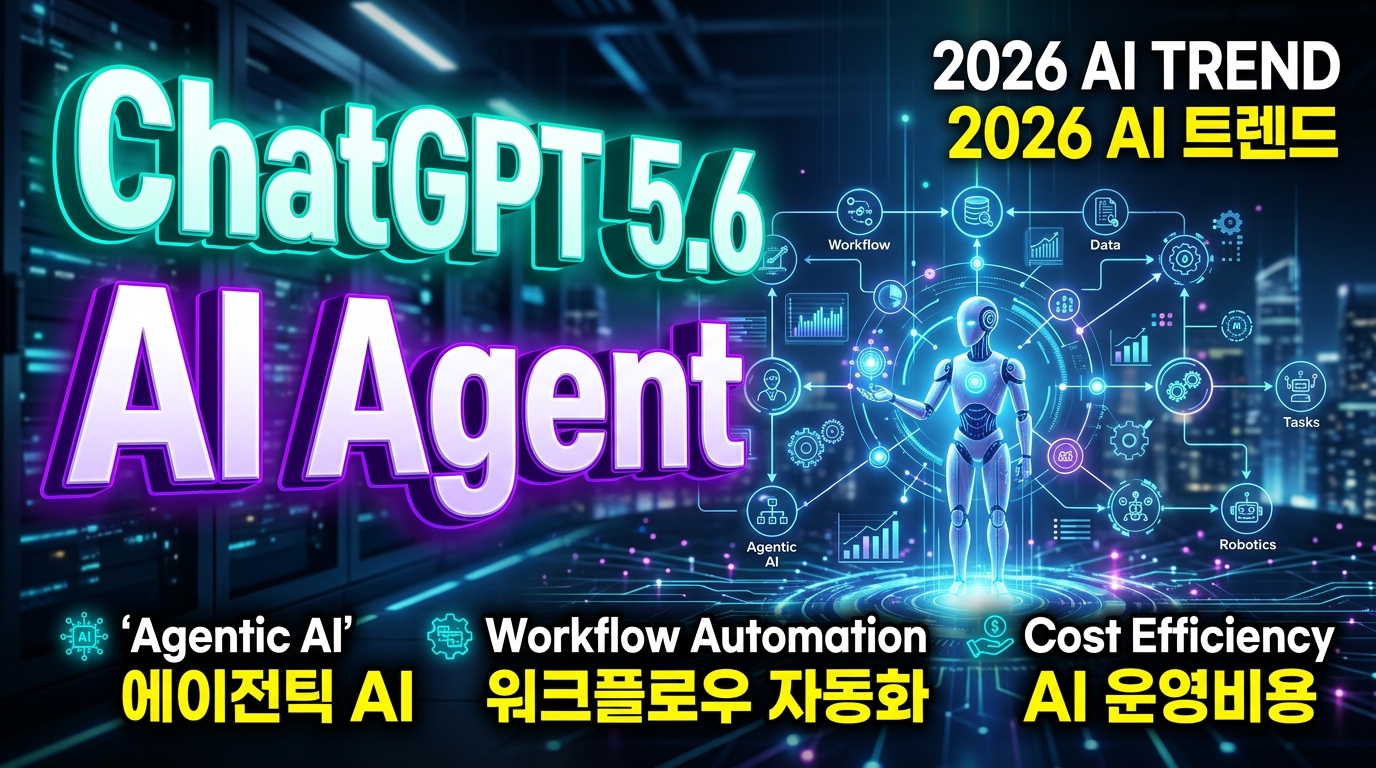 챗GPT-5.6과 소기업 요금제 출시 ❘ AI 에이전트로 시작하는 업무 자동화