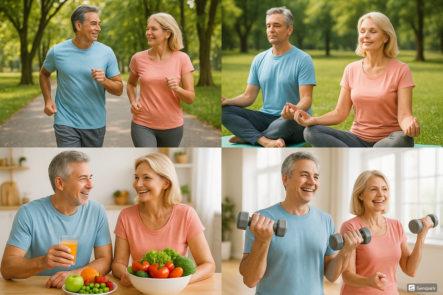 50대 중장년 건강한생활 사진