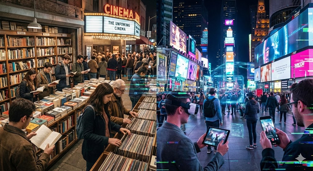 디지털 콘텐츠 시대의 문화 소비 변화