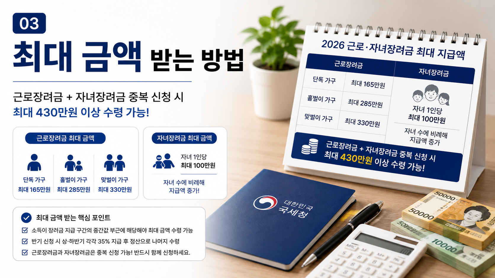 최대 금액 받는 방법