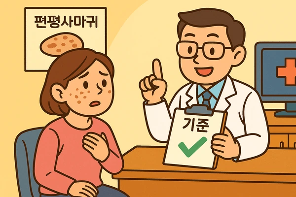 편평사마귀 실비보험 적용 기준5