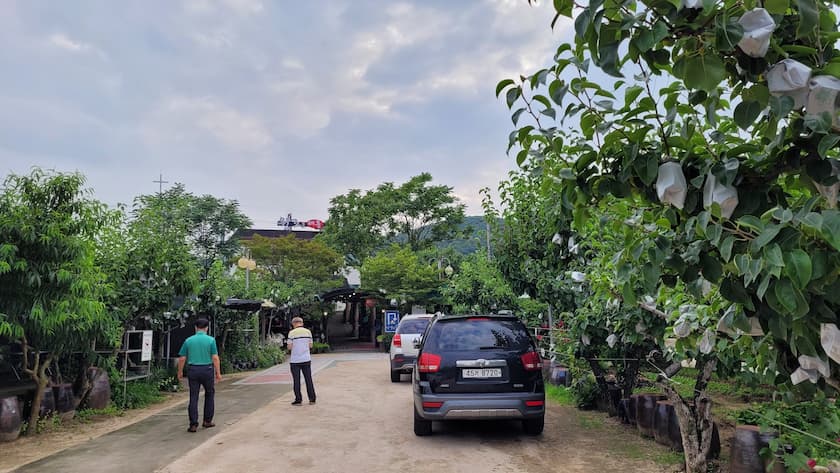 가든 느낌의 원조태릉갈비