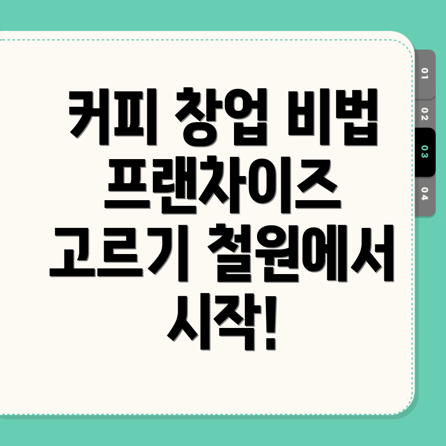 커피 창업 비용