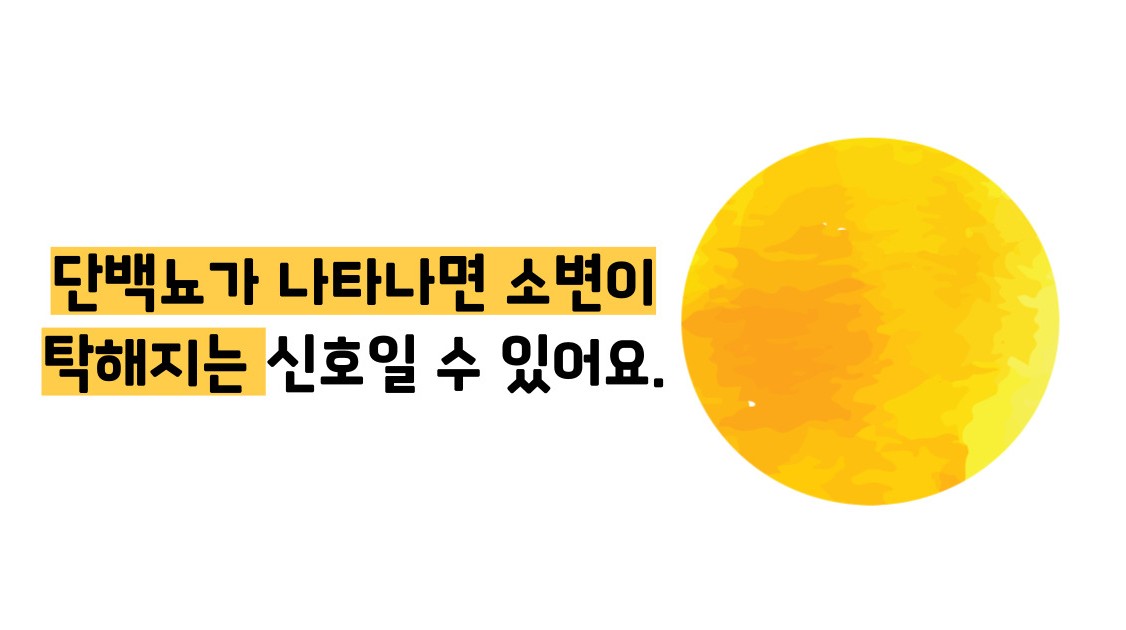 소변이 탁한이유