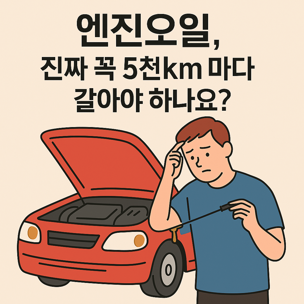 자동차 엔진오일 교체주기