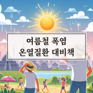 여름철 폭염, 온열환자 증상 및 치료, 예방법
