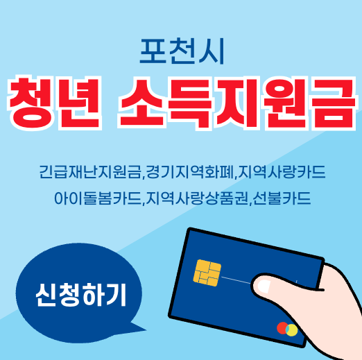 청년 기본소득 포천