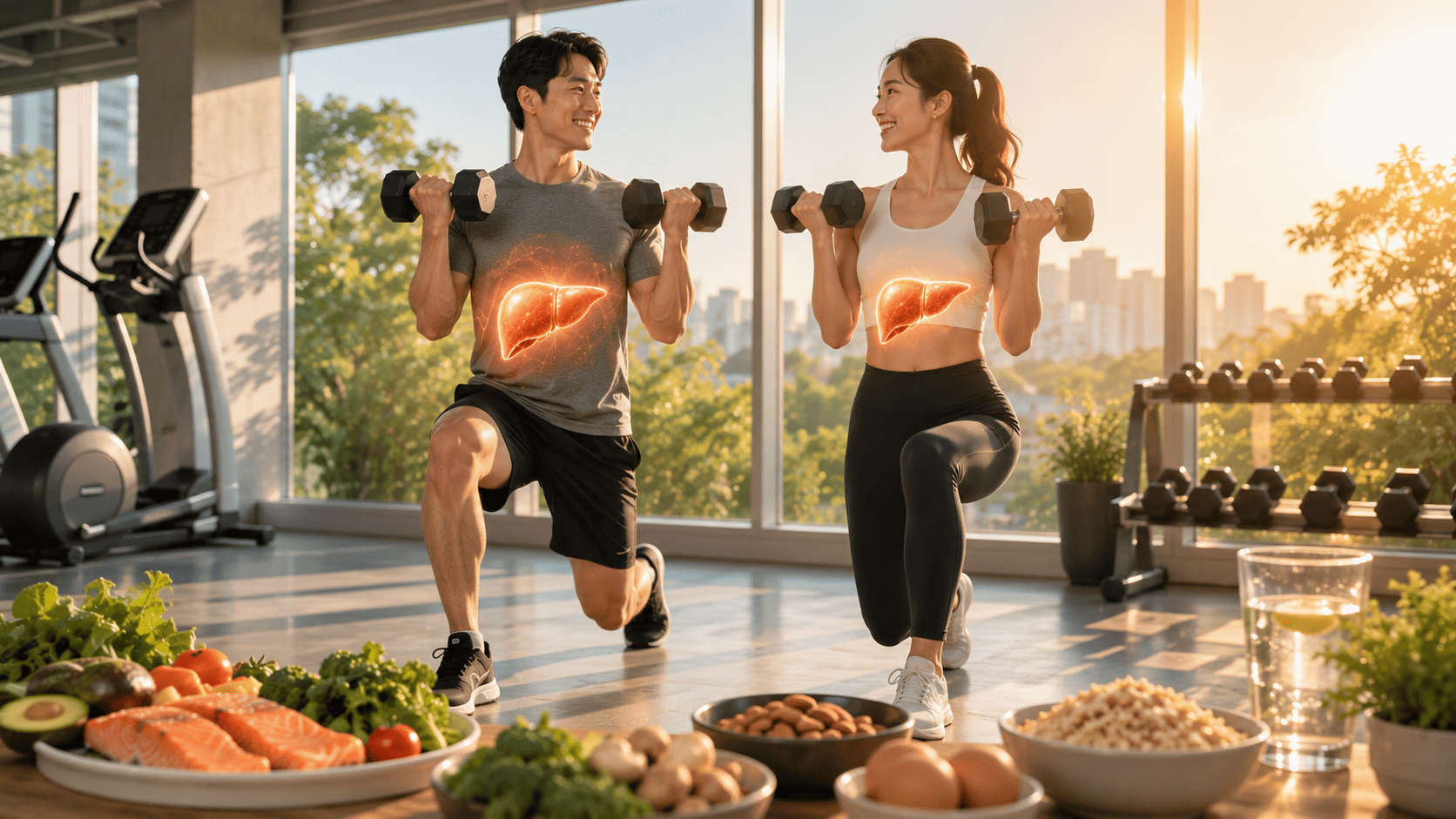 비만 지방간과 마른 지방간 예방법 비교