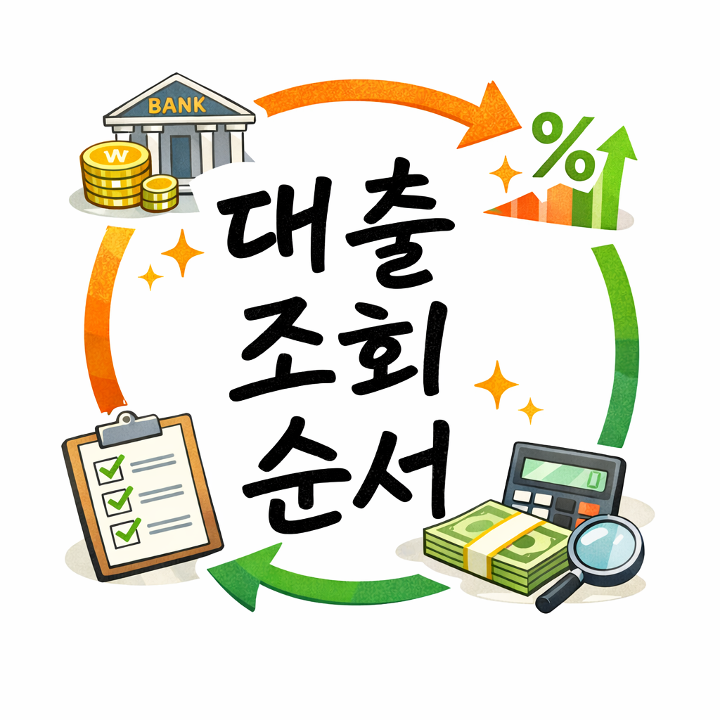 대출 조회 순서만 바꿔도 금리가 달라집니다