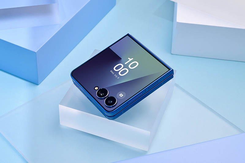 갤럭시 Z 플립7 블루쉐도우 - 출처: Samsung Mobile Press