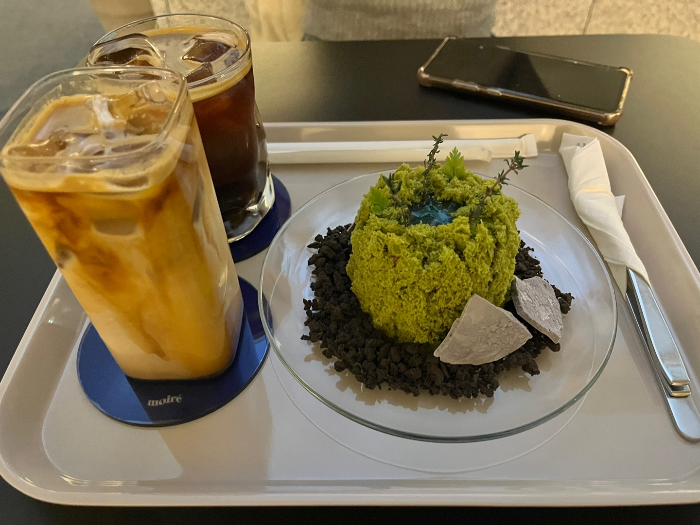 모아레 주문 메뉴