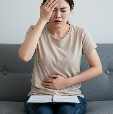 설사의 원인 장염일 경우