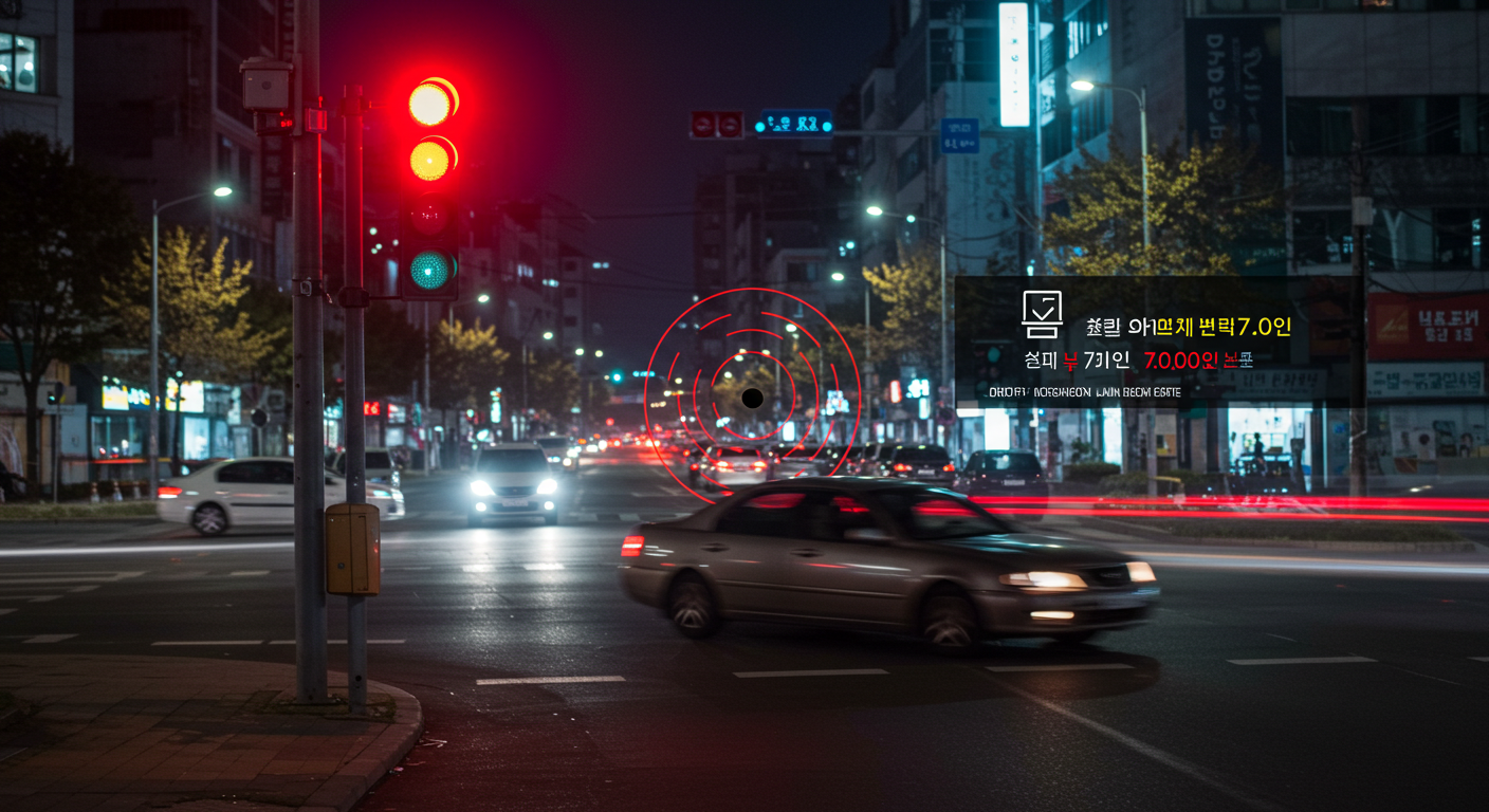 신호위반 과태료와 벌점
