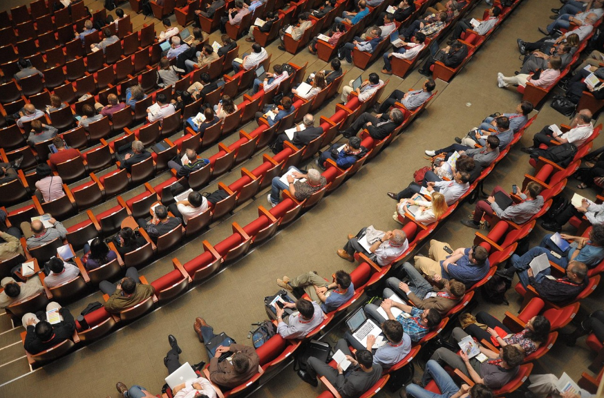 Event venue, Auditorium, Meeting image.