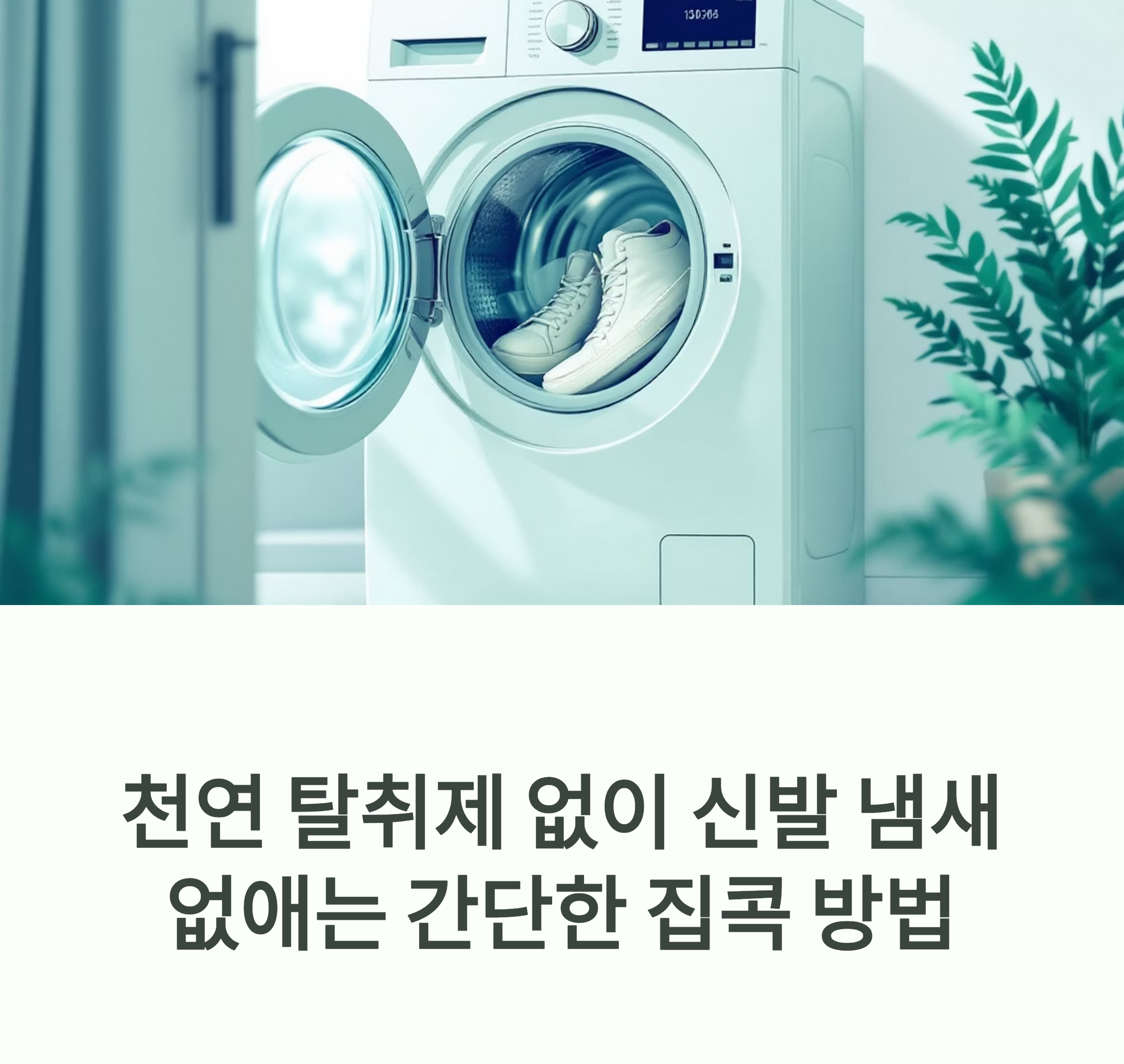 신발 냄새 없애는 간단한 방법