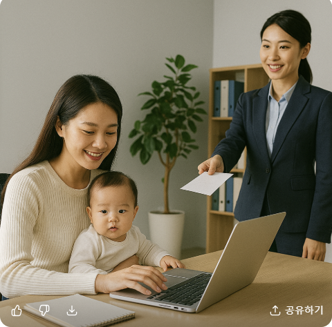 육아휴직 대체인력 지원금 신청 절차 완전정리 관련 사진