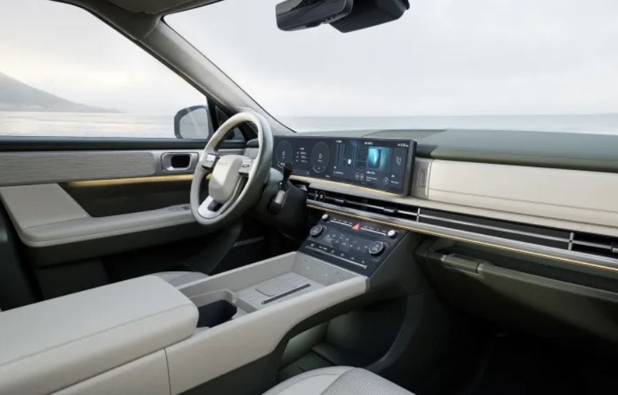 신형 싼타페 실내