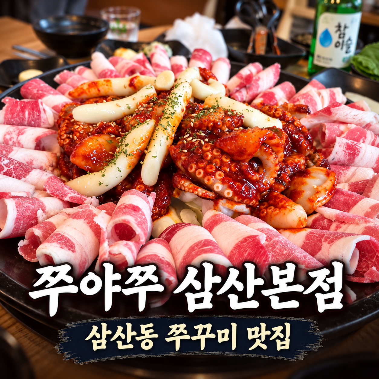 부평 삼산동 맛집 쭈야쭈 삼산본점, 쭈꾸미 세트 후기