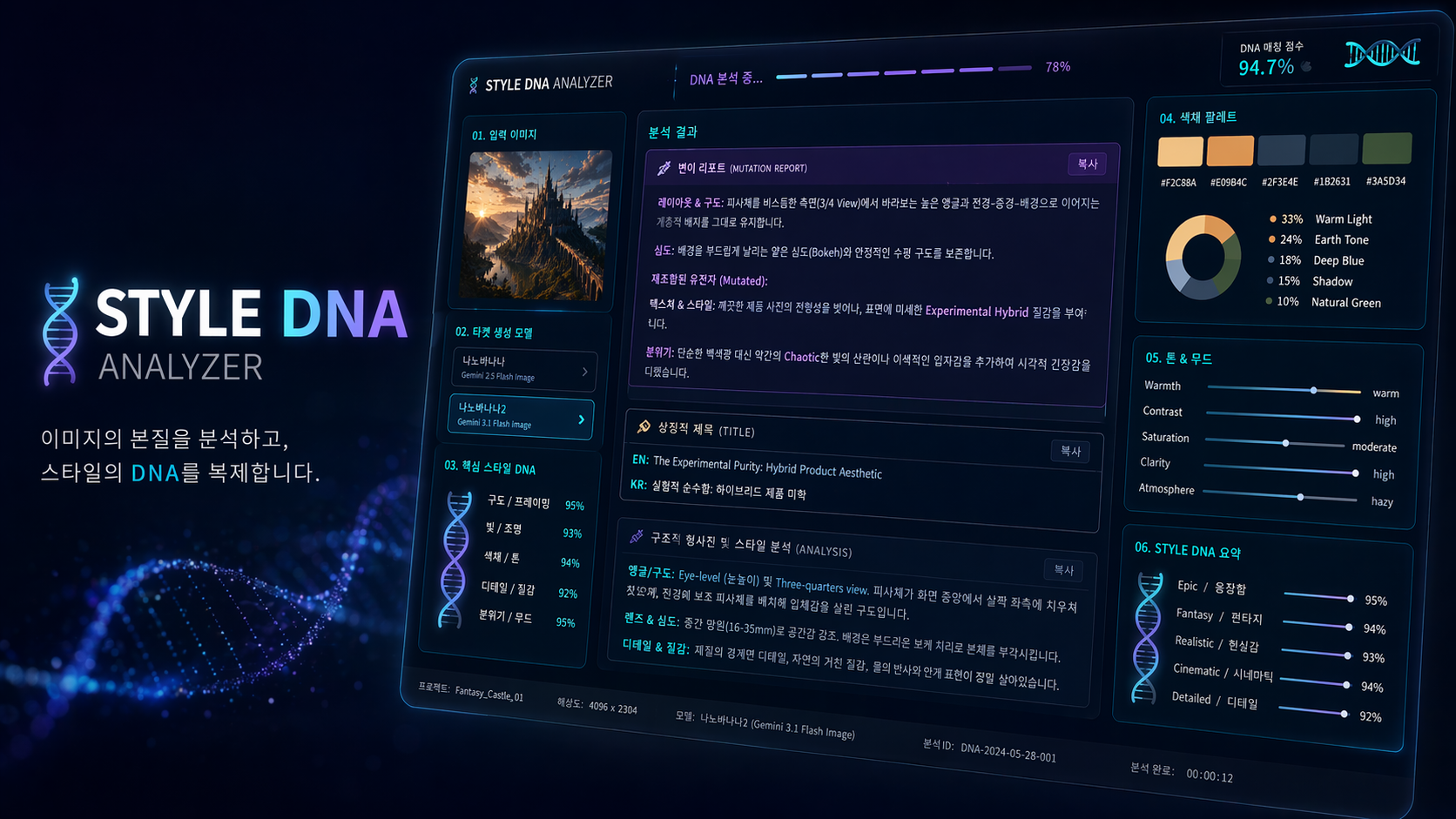 Style DNA Analyzer
