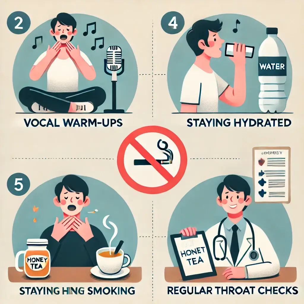 목 잠김을 예방하는 방법