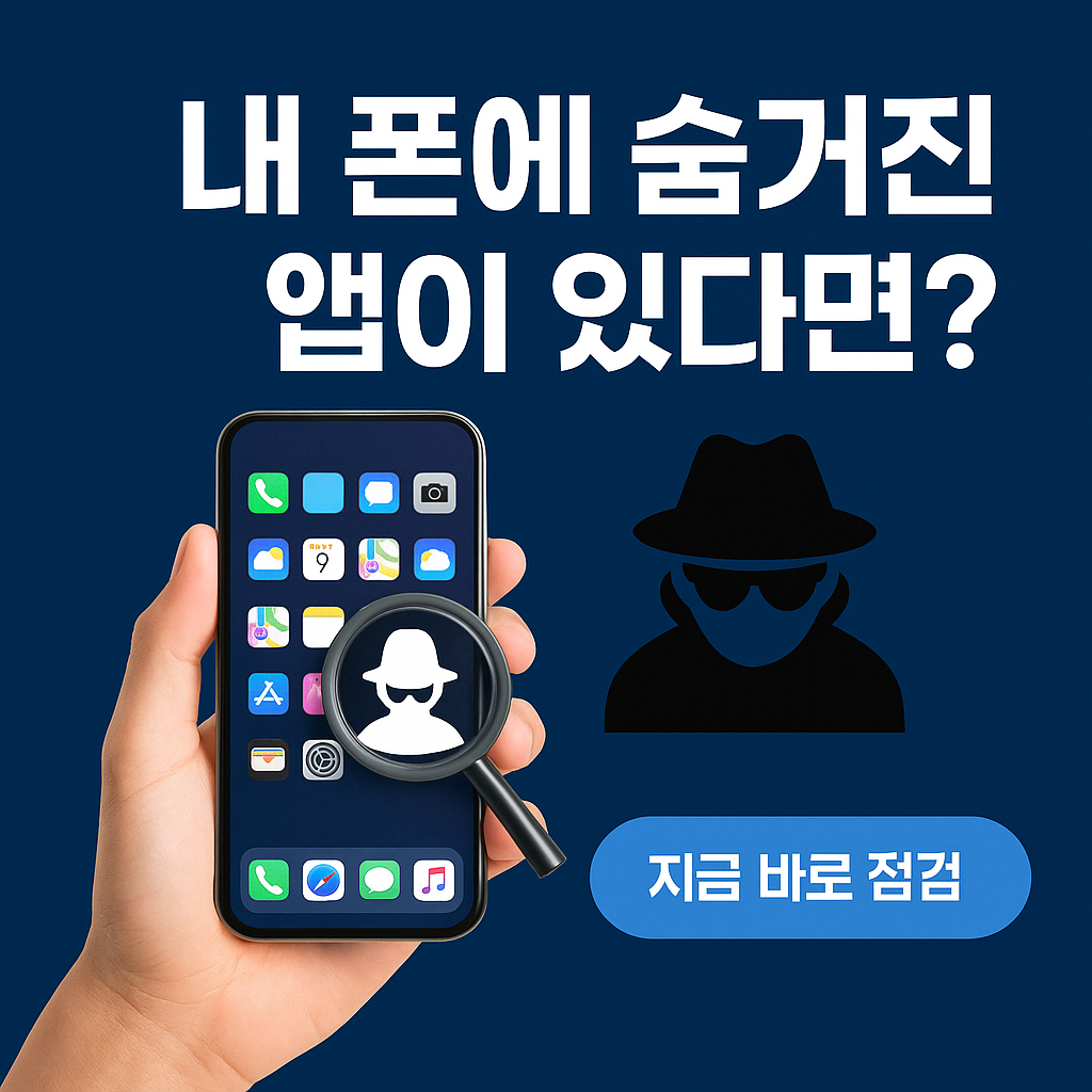 내 폰이 이상하다면? 몰래 깔려있앱 설치확인과 삭제 방법 (최신 보안 루틴)