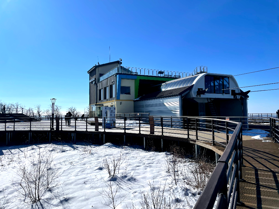가리왕산 케이블카 체험여행안내 : 가리왕산 전망대 데크탑방