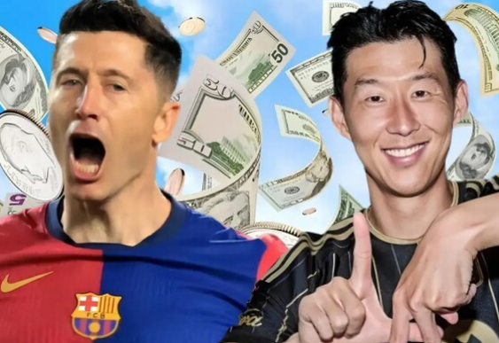 레반도프스키 MLS행 (손흥민 경쟁, 바르셀로나 재계약, 시카고 파이어)