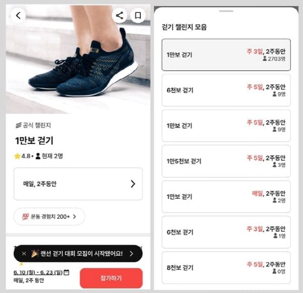 걷기챌린지