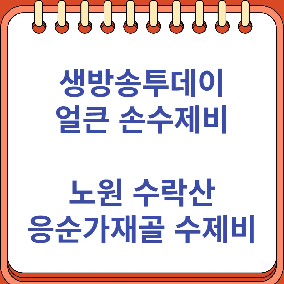 얼큰 손수제비 노원 맛집