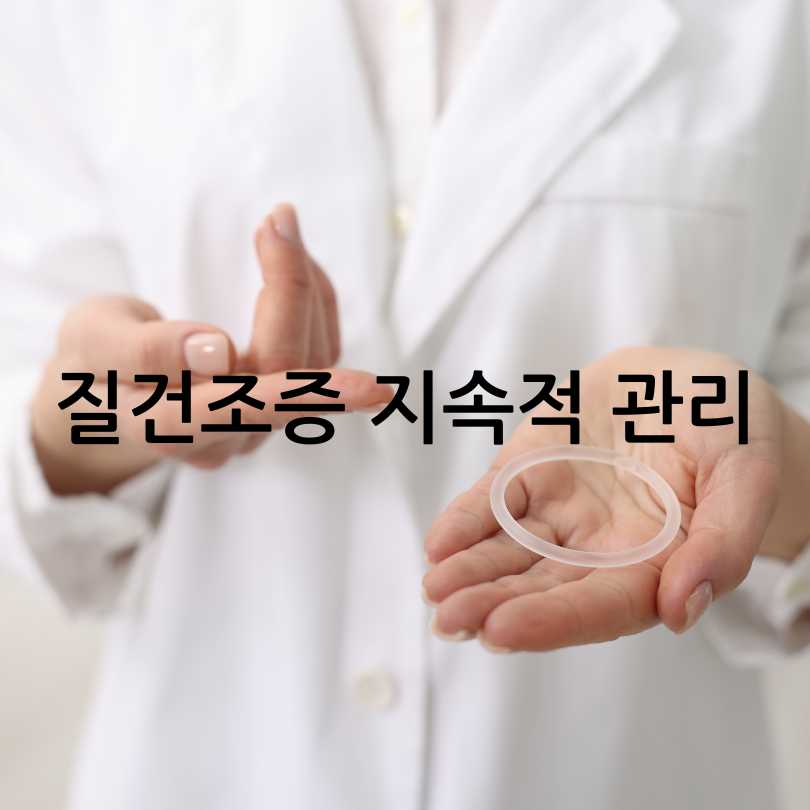갱년기 여성의 질건조증