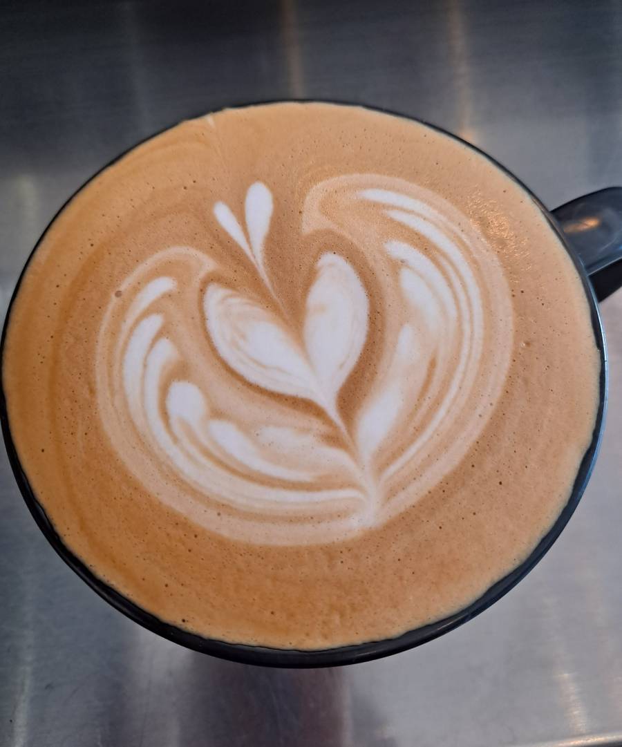 라떼아트 3단윙튤립